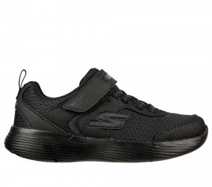 Boys's Skechers GO RUN 400 V.2 - Darvix Slip On Shoes Black USA | 3259-GWCFP