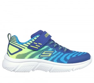 Boys's Skechers GO RUN 650 - Tigrux Sneakers Blue / Navy USA | 4765-EBXPV