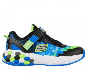 Boys's Skechers Mega-Craft 2.0 Sneakers Black / Lime USA | 8251-IBDJL