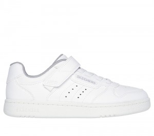 Boys's Skechers Quick Street Sneakers White USA | 4271-YJZMG