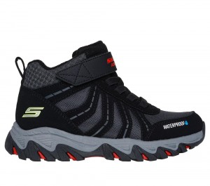 Boys's Skechers Rugged Ranger - Storm Trail Sneakers Black / Red USA | 9146-QXSLT