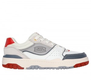 Boys's Skechers SKX-228 Sneakers White / Red USA | 6850-YQHRN