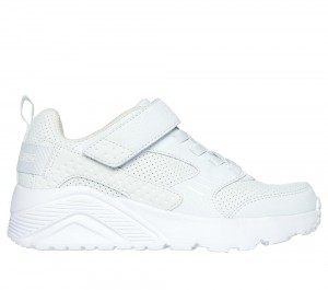 Boys's Skechers Uno Lite - Donex Sneakers White USA | 7896-UEDWK