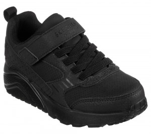 Boys's Skechers Uno Lite - Donex Sneakers Black USA | 1690-GUKIW