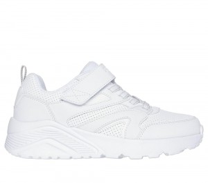 Boys's Skechers Uno Lite - Echo Surge Sneakers White USA | 1507-HQXJM