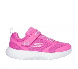 Girls's Skechers Dyna-Lite - Venice Cruise Sneakers Pink / Aqua USA | 4196-DOTVY