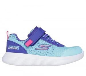 Girls's Skechers GO RUN 400 V.2 Sneakers Purple / Turquoise USA | 5647-FNQJU