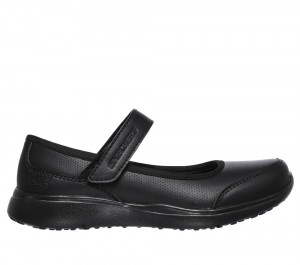 Girls's Skechers Microstrides - Class Spirit Sneakers Black USA | 3729-XLBGY