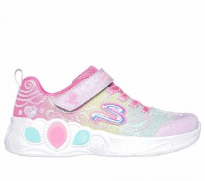 Girls's Skechers Princess Wishes Light Up Sneakers Multicolor USA | 1620-FEDRU