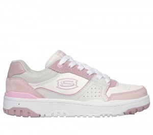 Girls's Skechers SKX-228 Lace Up Shoes Natural / Multicolor USA | 3280-SXBGE