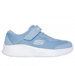 Girls's Skechers Skech-Lite Pro Lace Up Shoes Light Blue USA | 9762-BXVSG