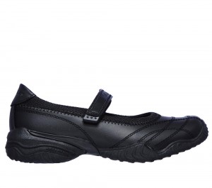 Girls's Skechers Velocity - Pouty Sneakers Black USA | 1684-GUBKI