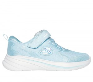 Girls's Skechers Wave 92 Sneakers Light Blue USA | 4680-YOVAT