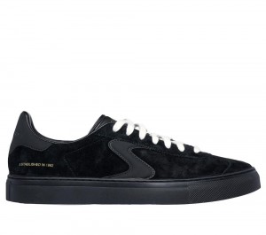 Men Skechers Arch Fit Legend - Hamor Lace Up Black USA | 4630-BGJQA