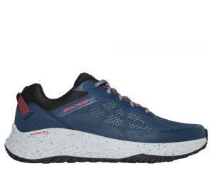 Men Skechers Bounder RSE Sneakers Navy / Multicolor USA | 7394-SYCPX