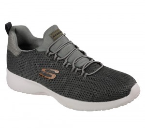 Men Skechers Dynamight Slip On Shoes Olive USA | 5712-VWBCK