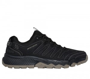 Men Skechers Dynamite AT Lace Up Black USA | 8753-YNMOH