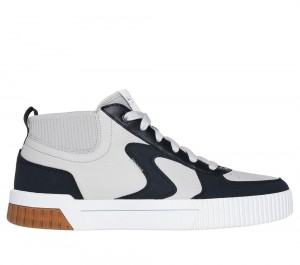 Men Skechers Jade - Alerro Sneakers Grey / Black USA | 4509-HSUOB