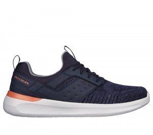 Men Skechers Lattimore - Radium Slip On Shoes Navy USA | 4986-PEBIK