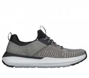 Men Skechers Neville - Calhan Slip On Shoes Grey USA | 6085-JZNXP