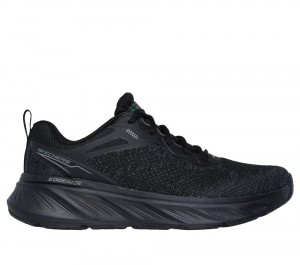 Men Skechers Relaxed Fit: Edgeride - Exxo Sneakers Black USA | 9847-GZYUS
