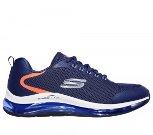 Men Skechers Skech-Air Element 2.0 - Lomarc Lace Up Navy USA | 1695-RVXEJ