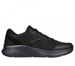 Men Skechers Skech-Lite Pro - Clear Rush Lace Up Black USA | 3719-KIHWO