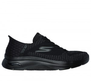 Men Skechers Slip-ins: Arch Fit 2.0 - Grand Select 2 Sneakers Black USA | 7640-VUETH