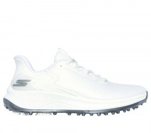 Men Skechers Slip-ins: GO GOLF Blade GF - Slip-ins Lace Up White USA | 6532-AWNJY