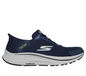 Men Skechers Slip-ins: GO RUN Consistent - Empowered Slip On Shoes Navy USA | 8361-FQRKE