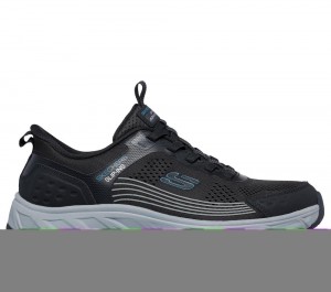 Men Skechers Slip-ins: Hillcrest 2.0 Hands Free Slip Ins Black USA | 0685-ORNSJ