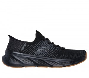 Men Skechers Slip-ins RF: Edgeride - Raygo Sneakers Black USA | 5307-FBOUX