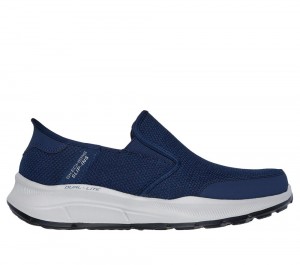 Men Skechers Slip-ins RF: Equalizer 5.0 - Drayze Hands Free Slip Ins Navy USA | 4785-RZEIK