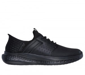 Men Skechers Slip-ins RF: Slade - Zachary Hands Free Slip Ins Black USA | 3748-KQCBX