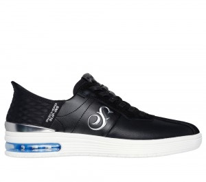 Men Skechers Slip-ins Snoop Dogg: Doggy Air Hands Free Slip Ins Black USA | 2350-ZOLHK