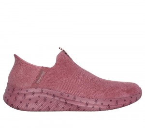 Men Skechers Slip-ins: Snoop Flex - Velvet Slip On Shoes Rose USA | 1052-TJSDO