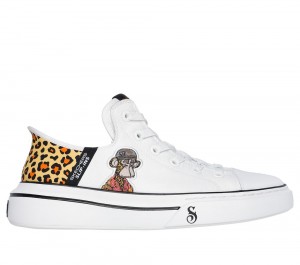 Men Skechers Slip-ins: Snoop One - Bombay Slip-in's Hands Free Slip Ins White USA | 0681-GSWVQ