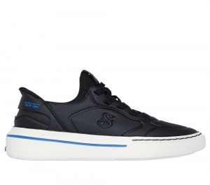 Men Skechers Slip-ins: Snoop One - Next Episode Sneakers Black USA | 9851-PYEHW