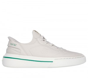 Men Skechers Slip-ins: Snoop One - Next Episode Hands Free Slip Ins Off White USA | 8796-YSFUW