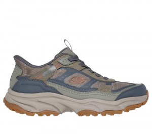 Men Skechers Slip-ins: Vigor AT Hands Free Slip Ins Olive / Gray USA | 7103-EADNO