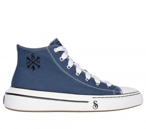 Men Skechers Snoop Dogg: Snoop One - Doggy Bonez Sneakers Navy USA | 6954-ZMNAI