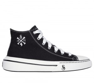 Men Skechers Snoop Dogg: Snoop One - Doggy Bonez Sneakers Black USA | 0196-YHCZU