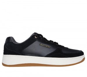 Men Skechers Sport Court 2.0 - Yaros Lace Up Black / Natural USA | 8064-YMLHX