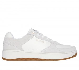 Men Skechers Sport Court 2.0 - Yaros Sneakers White / Natural USA | 9702-YQOGH