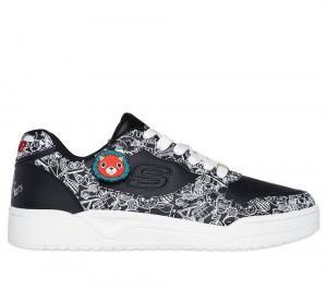 Men Skechers Spy x Family: Koopa - Spy x Family Sneakers Black USA | 5834-KEGAN