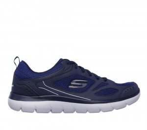 Men Skechers Summits - South Rim Sneakers Navy USA | 1375-TODSY