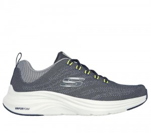 Men Skechers Vapor Foam - Varien Sneakers Navy / Gray USA | 5613-IHYAL