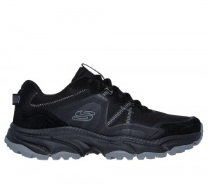 Men Skechers Vigor AT - Richwood Sneakers Black USA | 6249-URISV