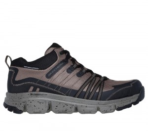 Men Skechers Waterproof: Summits AT - Canobie Boots Tan / Black USA | 7849-YHSMA