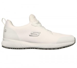 Men Skechers Work: Squad SR - Myton Work Shoes White USA | 7219-MXWCV